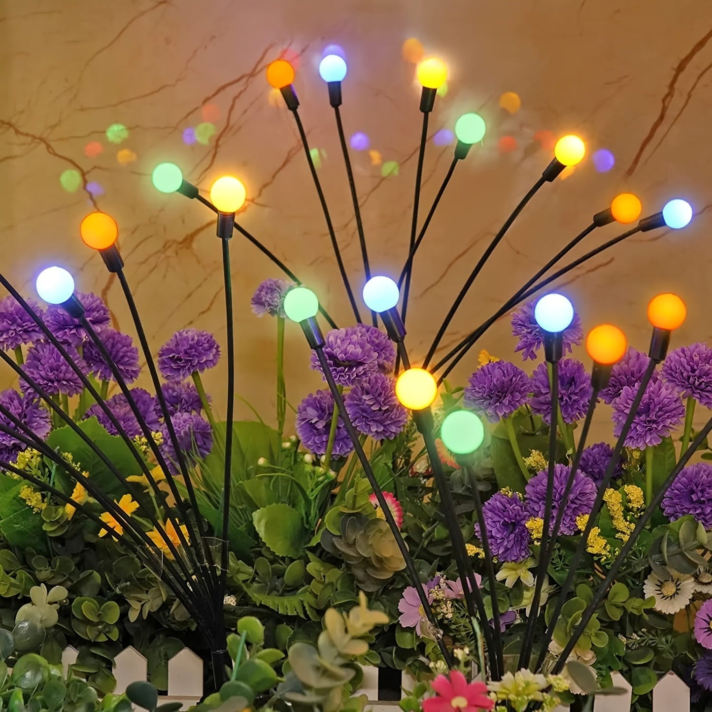 SolarFirefly Lights - Décoration de jardin LED élégante pour l'extérieur