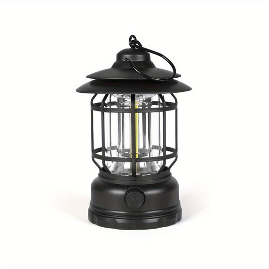 RetroGlow Lampe – Dimmable Lampe LED Rechargeable Extérieur