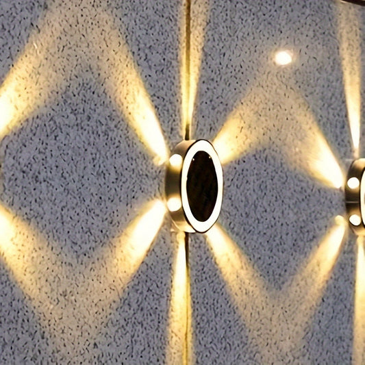 SolarGlow – 6 LED Éclairage de jardin alimenté par énergie solaire
