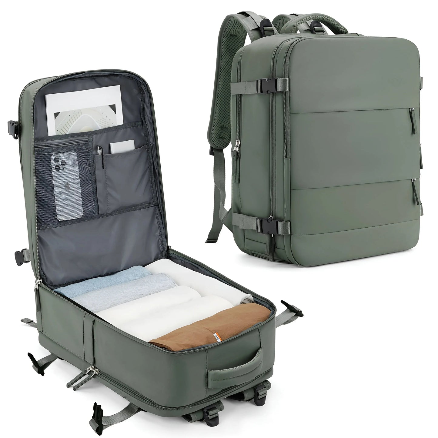 EasyTravel Sac à main - Sac à main élégant et spacieux pour un confort et une facilité de voyage ultimes
