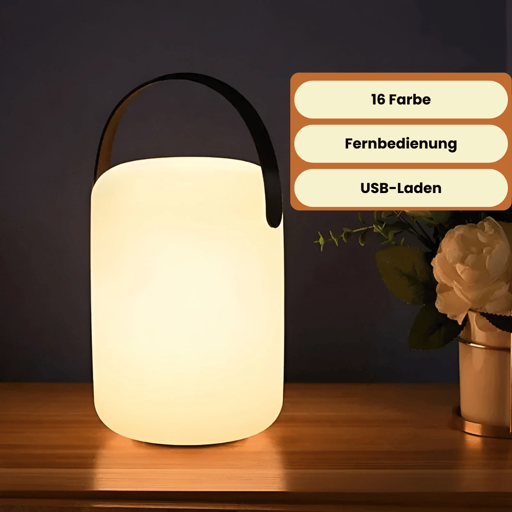 Floroux - Lampe de table sans fil étanche portable avec télécommande
