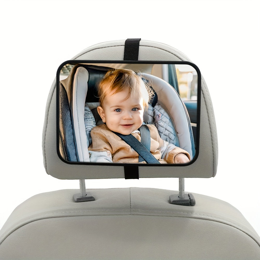BabySafe – Miroir de voiture large pour sécurité et confort