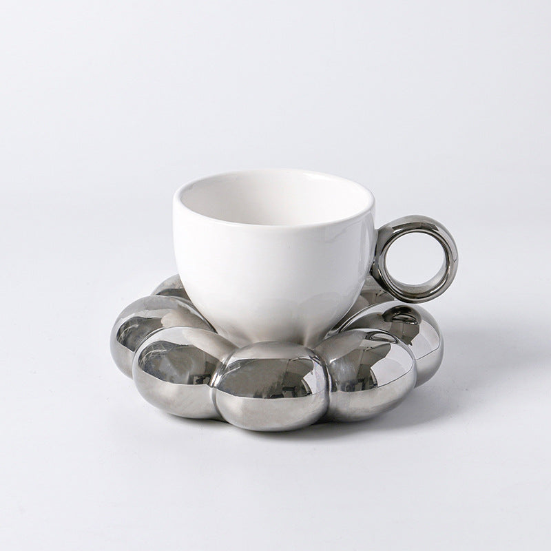 Ensemble de tasse et soucoupe Floroux Floral