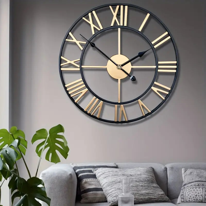 Floroux | Horloge murale vintage et élégante