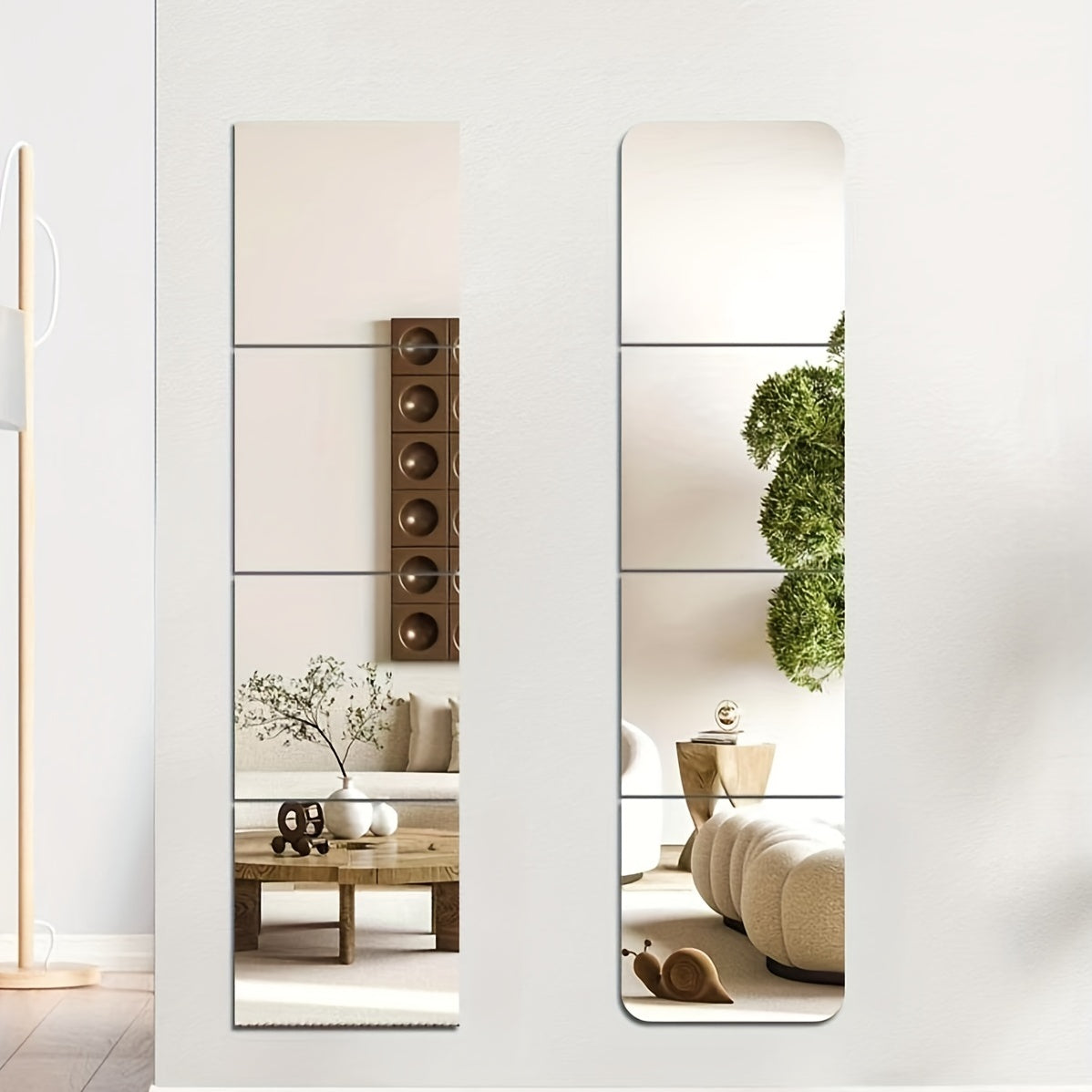 AcrylicSafe Miroirs Set – Miroirs Élégants et Incassables