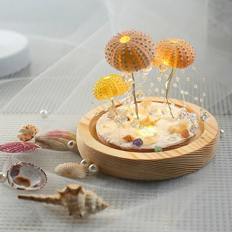 Floroux DIY Bear Sea Night Lamp | Creative LED Ambient Light | Perfect Home Decoration