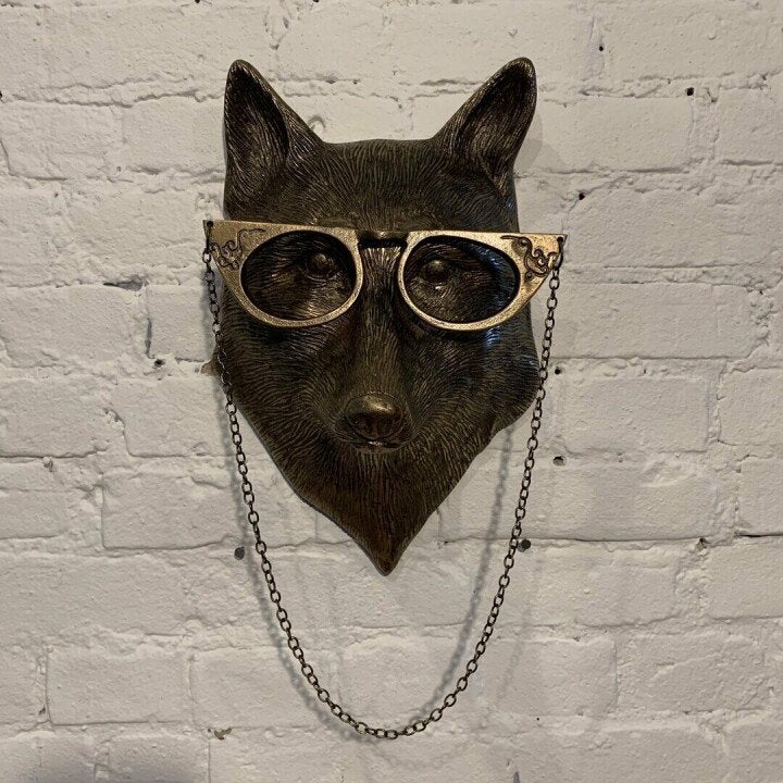 Animal Head Wall Decoration Floroux | Handmade | Unique Home Decor | Nature-Inspired Appearance