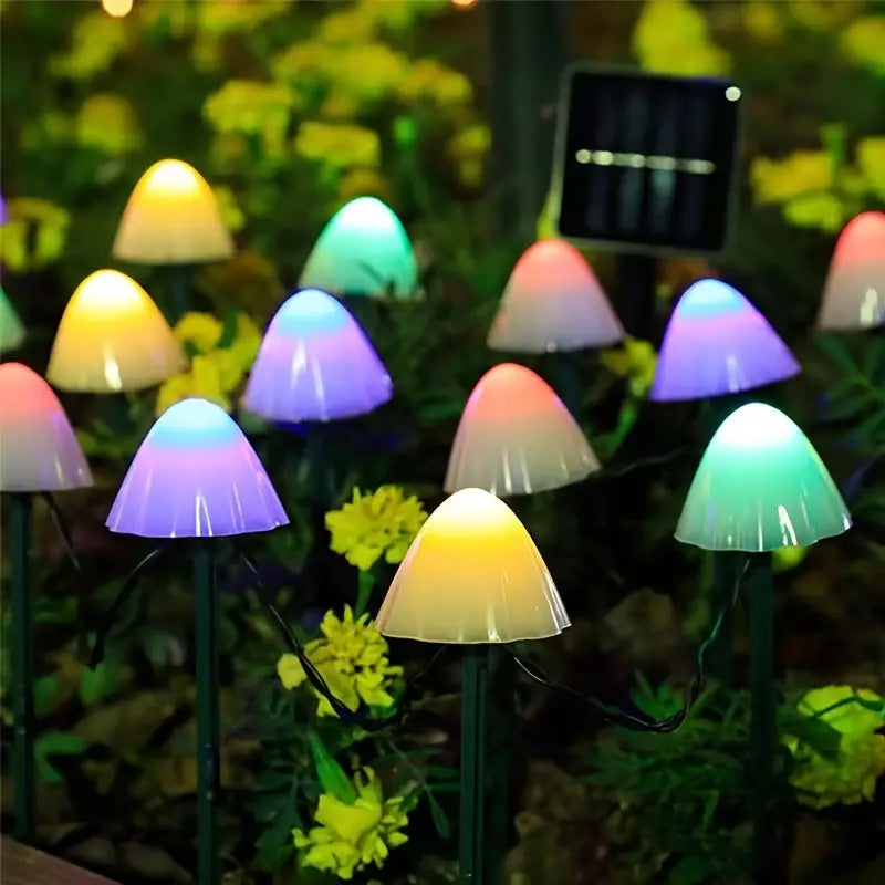 Floroux | Lumières de jardin solaires mystiques