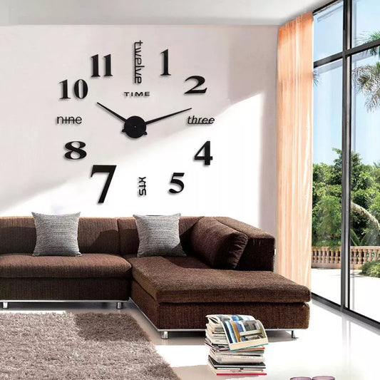 Floroux 3D horloges murales | Horloges murales modernes pour une décoration élégante | Précis & Élégant