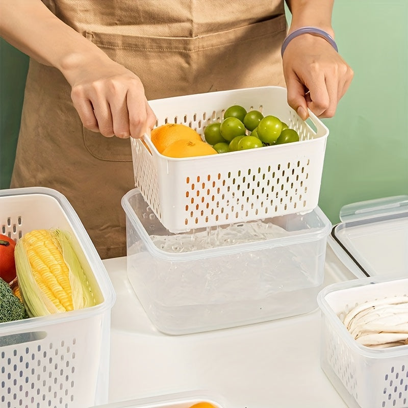 EcoSafe - Boîtes de stockage alimentaire réutilisables Set de 4