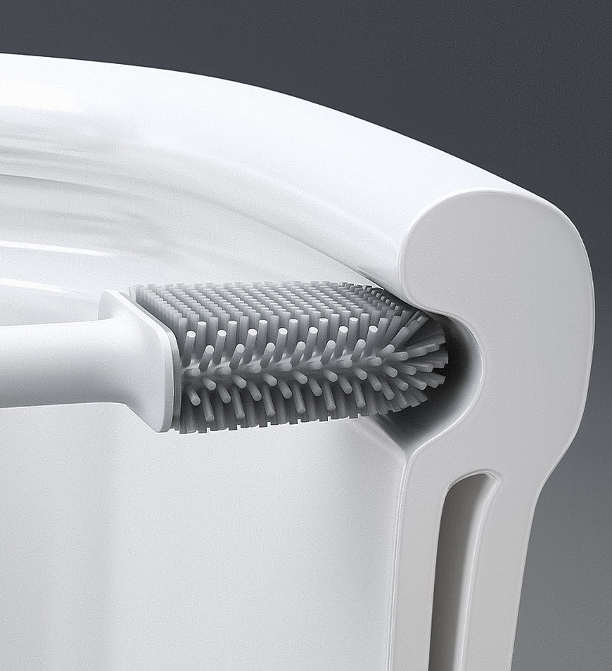 SiliClean – Brosse de toilette murale antibactérienne en silicone