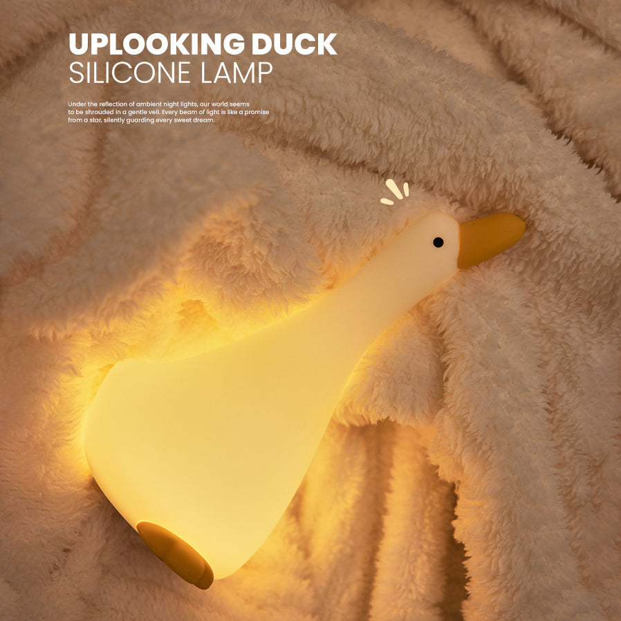 Lampe de nuit LED Goéland en silicone squishy - Cadeau parfait pour les enfants et les filles