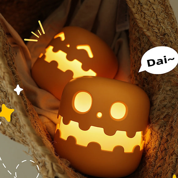 Lampe de nuit LED citrouille - Cadeau parfait pour les enfants et les filles