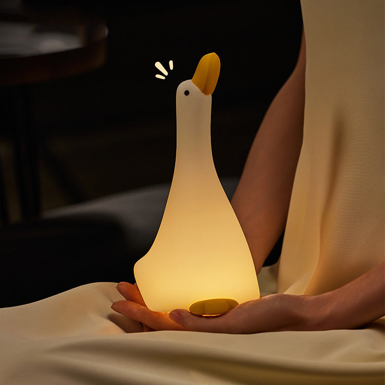 Lampe de nuit LED Goéland en silicone squishy - Cadeau parfait pour les enfants et les filles