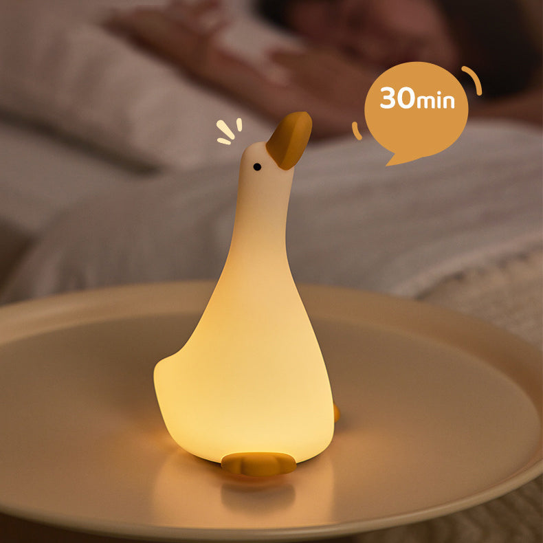 Lampe de nuit LED Goéland en silicone squishy - Cadeau parfait pour les enfants et les filles
