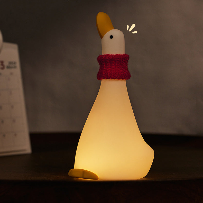 Lampe de nuit LED Goéland en silicone squishy - Cadeau parfait pour les enfants et les filles