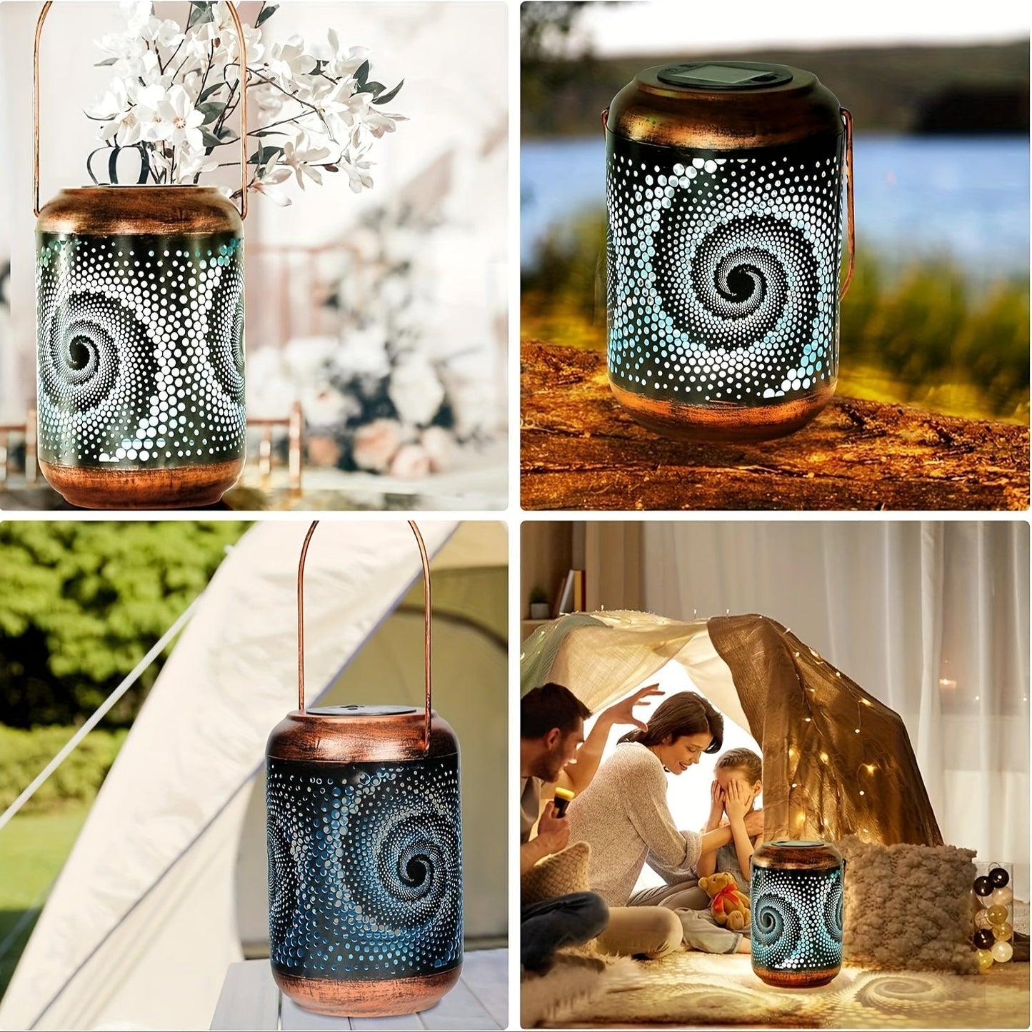 SolarLantern - Moderne LED Lanternes Solaire pour Extérieur