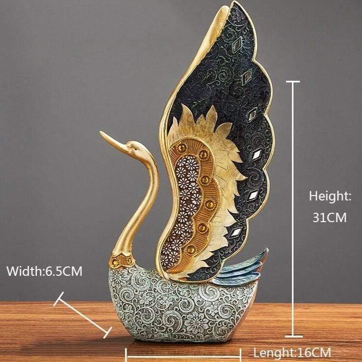 Diana Décor Élegant Cygné