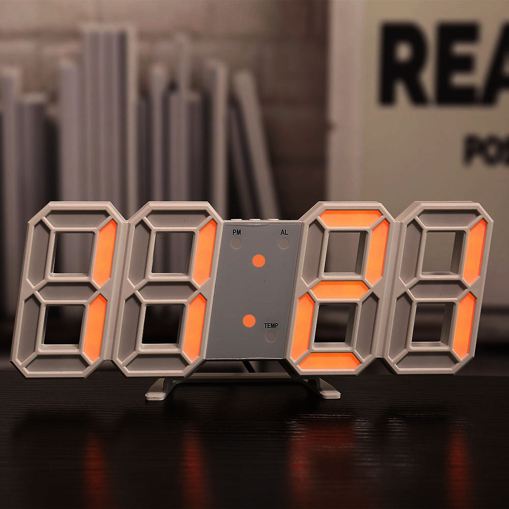DomoClock – Horloge mural numérique moderne pour votre intérieur