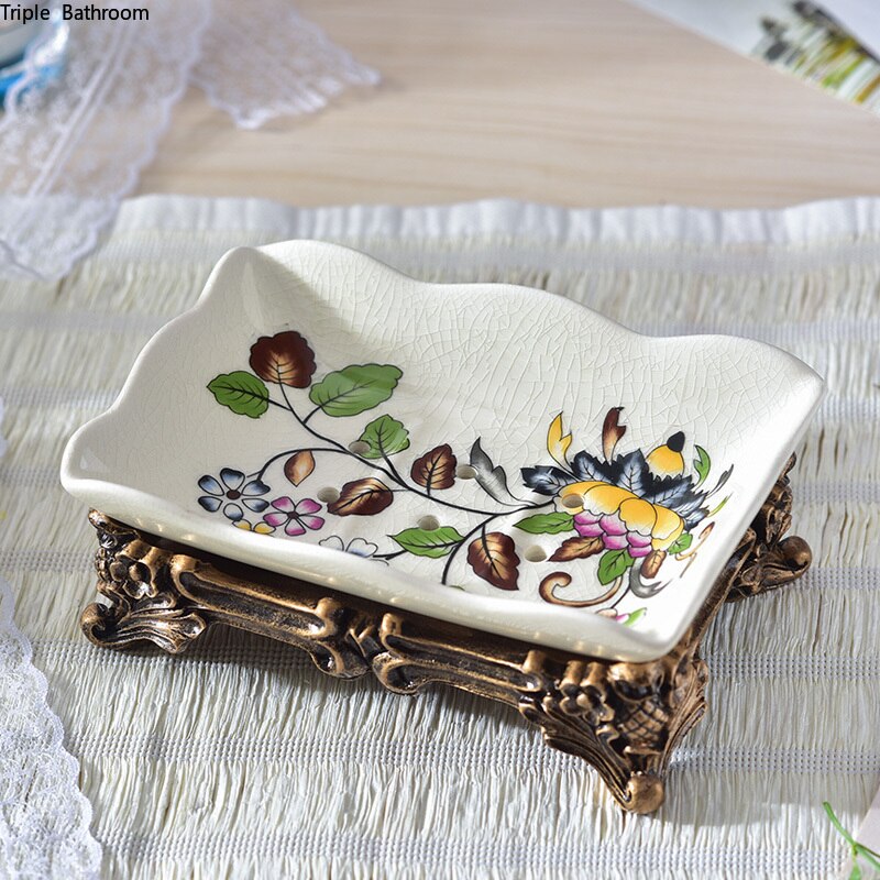 Vintage Charm Savonnière : Design élégant avec un attrait intemporel