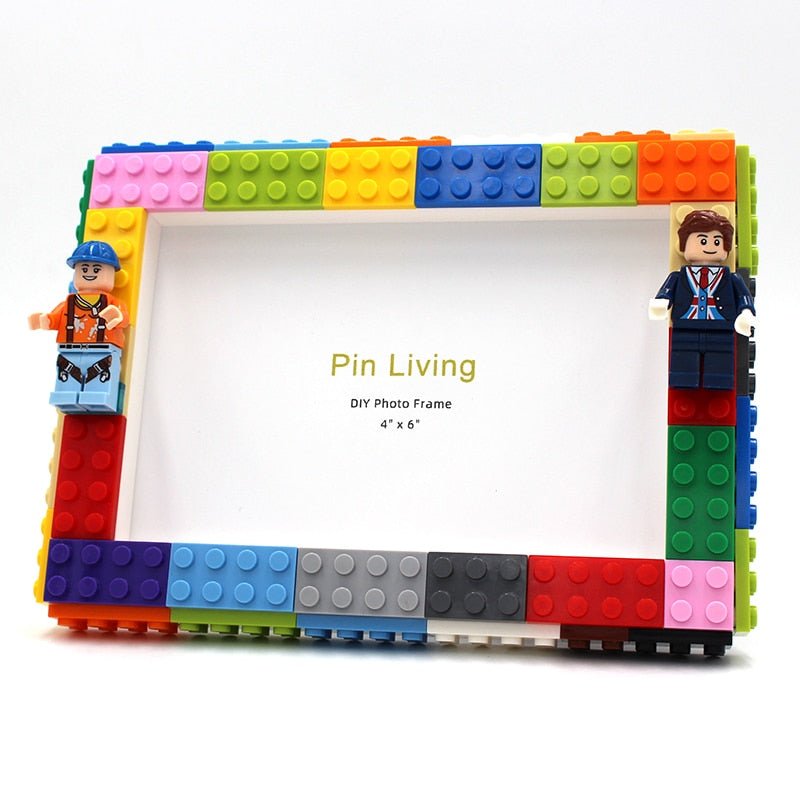 DIY Cadre photo en blocs de construction pour enfants