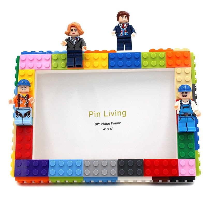 DIY Cadre photo en blocs de construction pour enfants