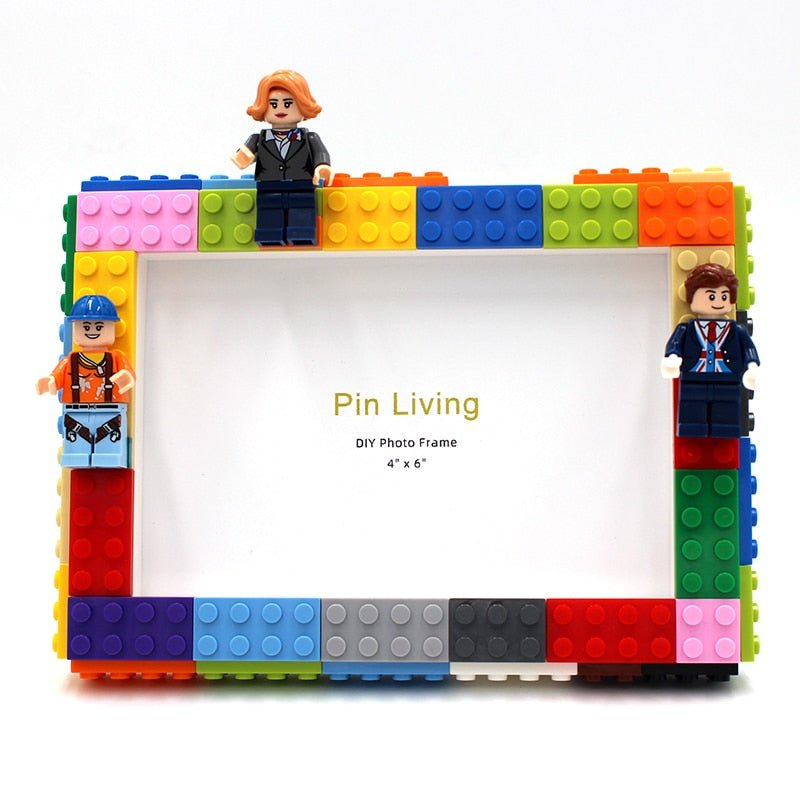 DIY Cadre photo en blocs de construction pour enfants