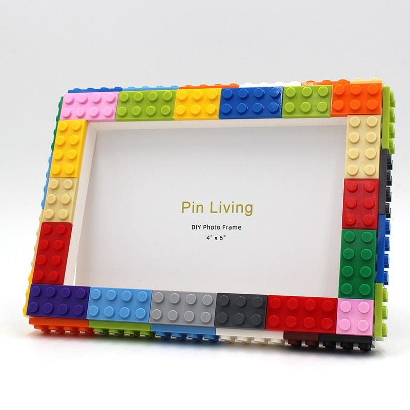 DIY Cadre photo en blocs de construction pour enfants