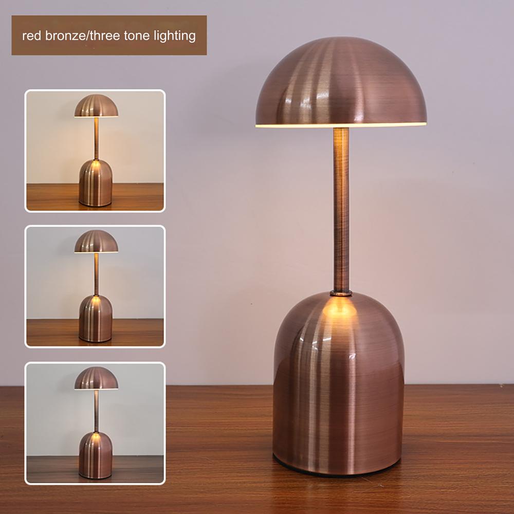 Lampe de Table en Métal Dimable | Éclairage Ambiance et Fonctionnel