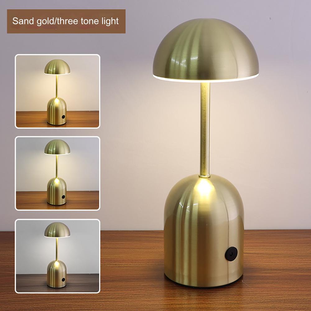 Lampe de Table en Métal Dimable | Éclairage Ambiance et Fonctionnel