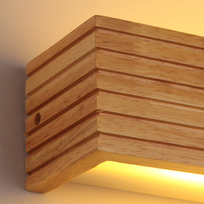 Floroux - Appliques murales en bois Led