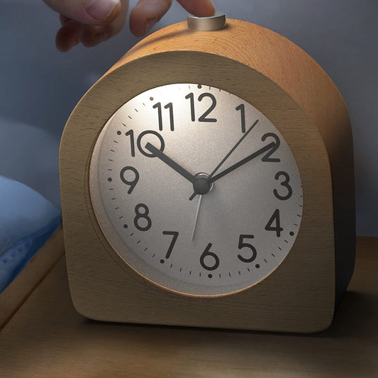 Floroux | Horloge de table silencieuse