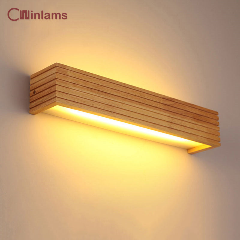Floroux - Appliques murales en bois Led