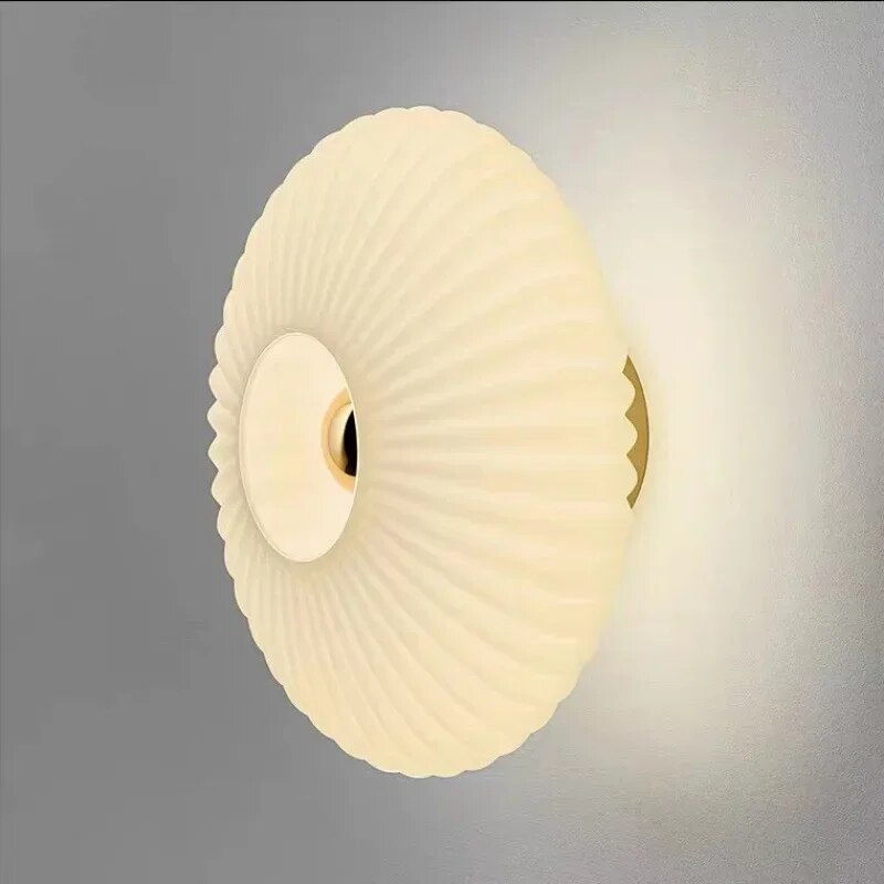 NimbusFlux – Applique en verre avec lumière ondulante