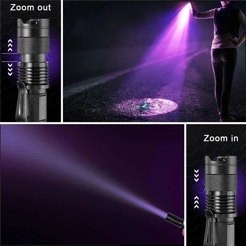 GlowInspect - Lampe UV pour Urine et Taches