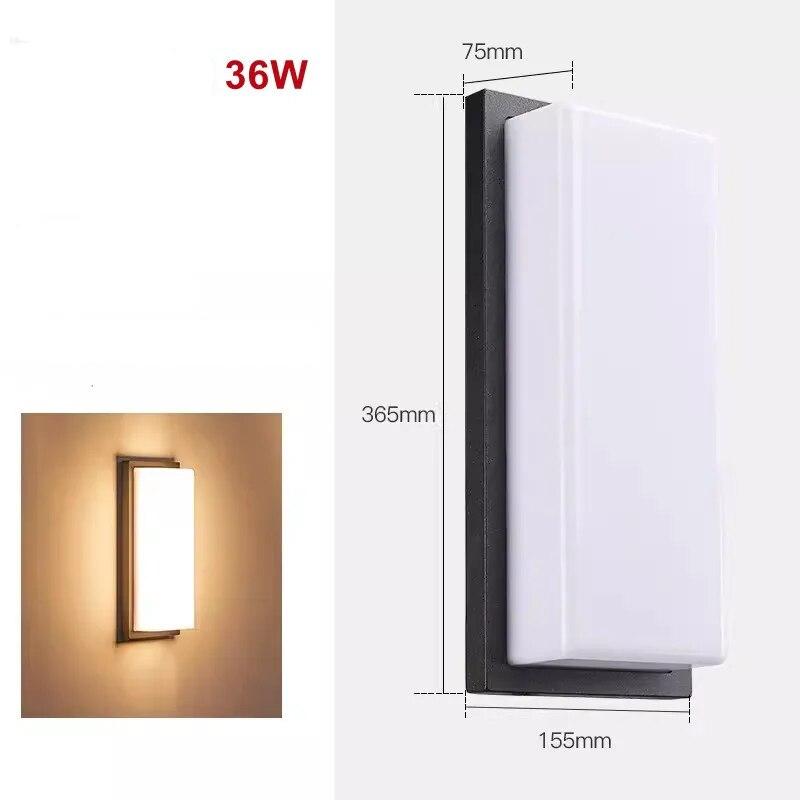 Floroux | Applique murale extérieure LED élégante avec une touche moderne