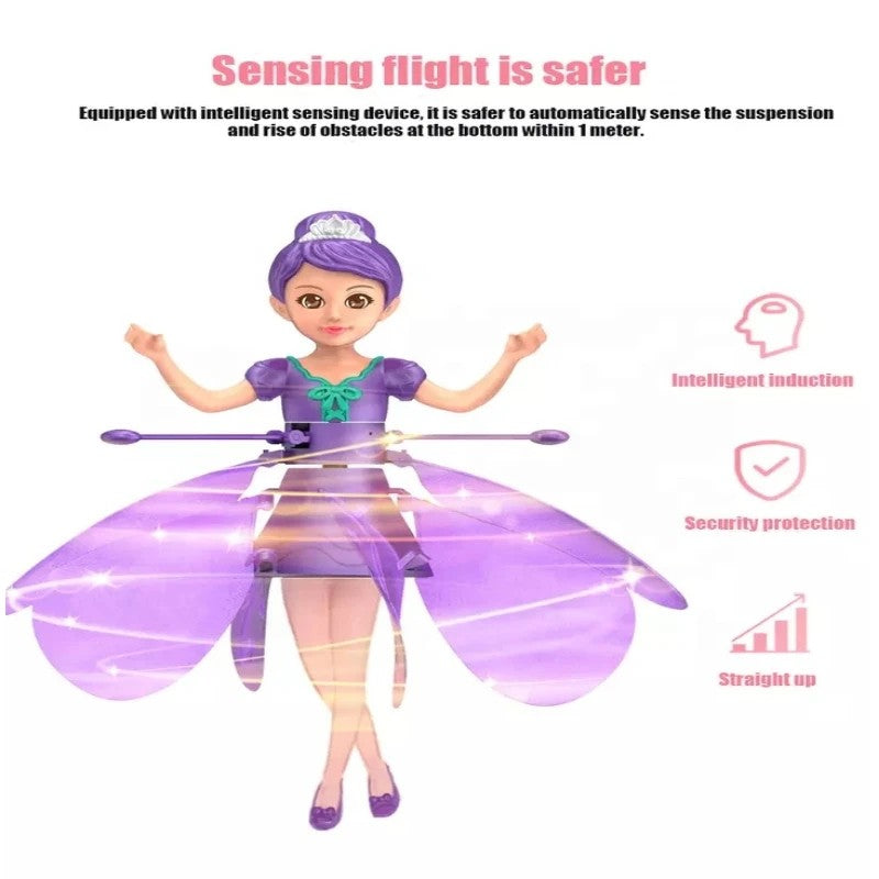 FlyingToy - Jouet Volant Magique avec Simulation de Lumière
