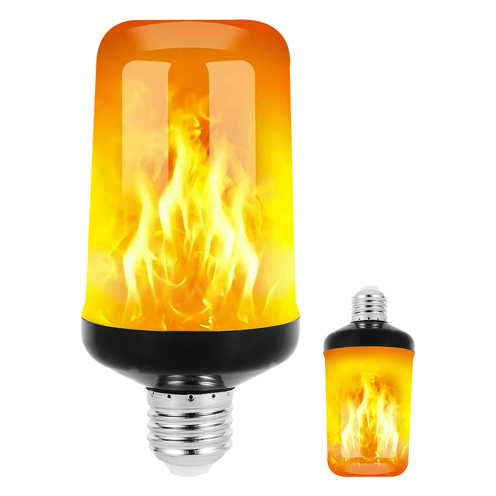 FlameGlow - Lampe de fête LED avec 4 modes de feu