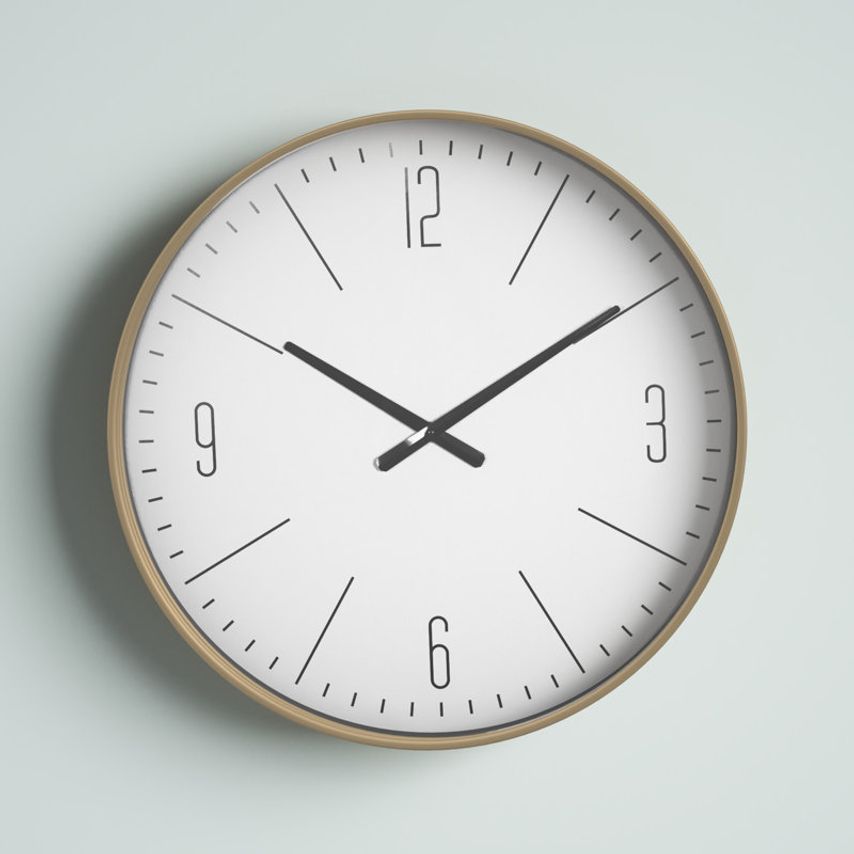 Horloge murale simple Floroux