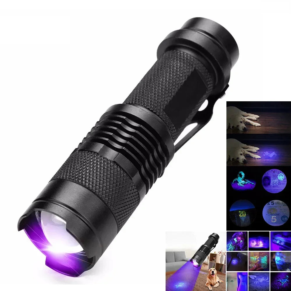 GlowInspect - Lampe UV pour Urine et Taches