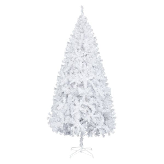 Arbre de Noël pré-éclairé enneigé de 2,4 m avec 1349 branches - Décor festif pour la maison et le bureau 2024