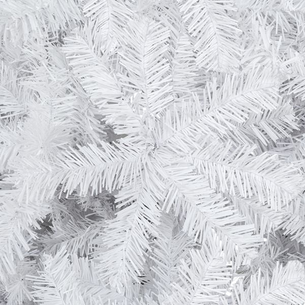 Arbre de Noël pré-éclairé enneigé de 2,4 m avec 1349 branches - Décor festif pour la maison et le bureau 2024
