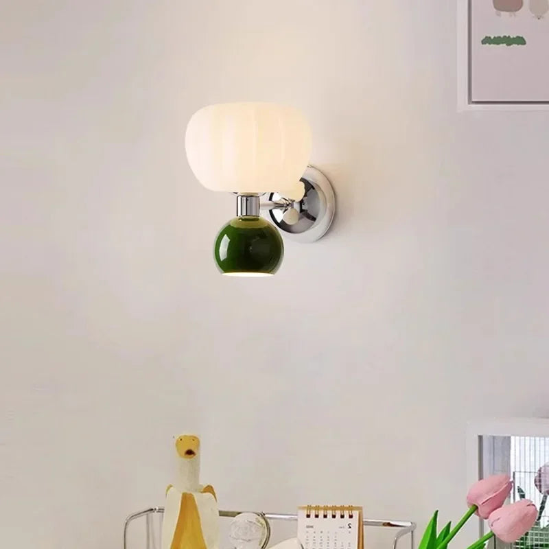 Floroux Appliques Murales LED Crème