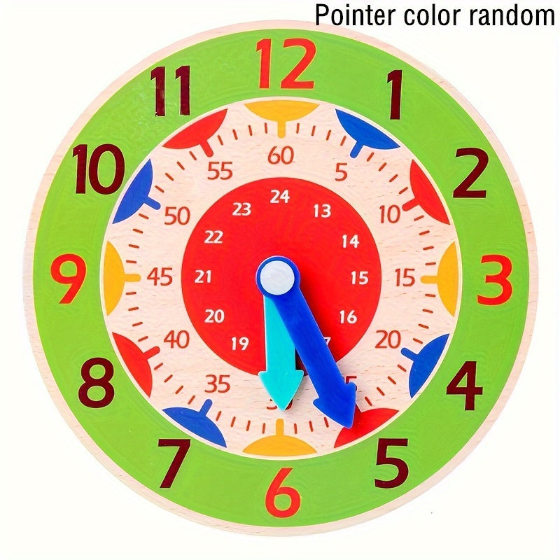 Floroux pour enfants - horloge d'apprentissage pour apprendre l'heure, parfaite en tant que cadeau de Noël et d'Halloween