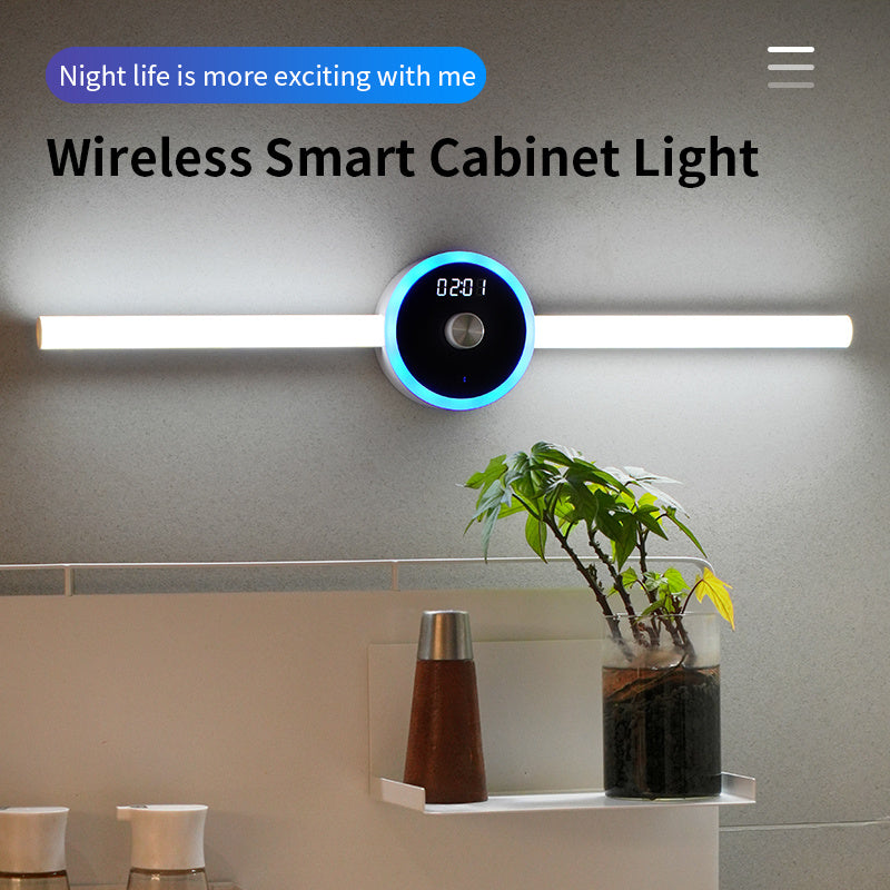 Smart Cabinet Light avec horloge et minuterie