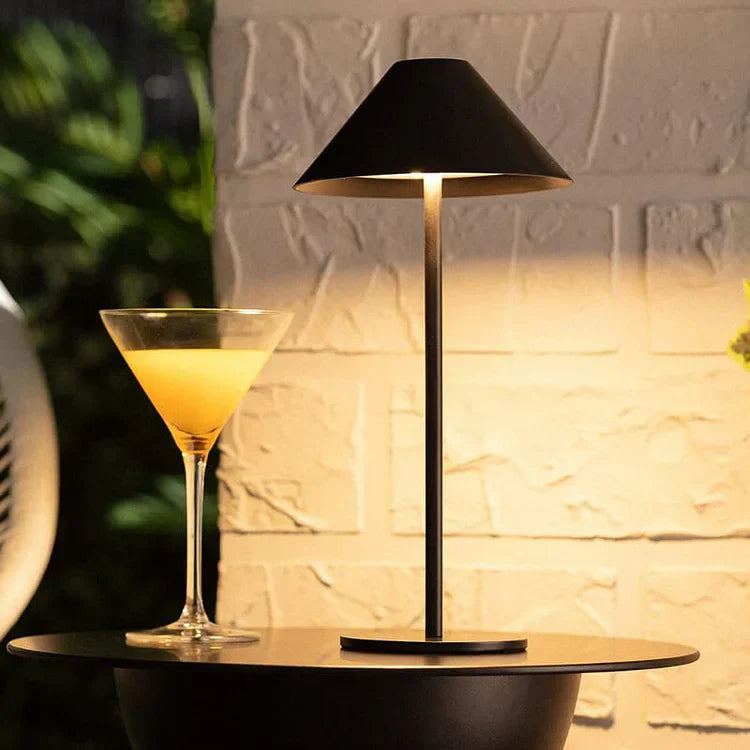Lampe de table sans fil étanche – Éclairage d'extérieur élégant