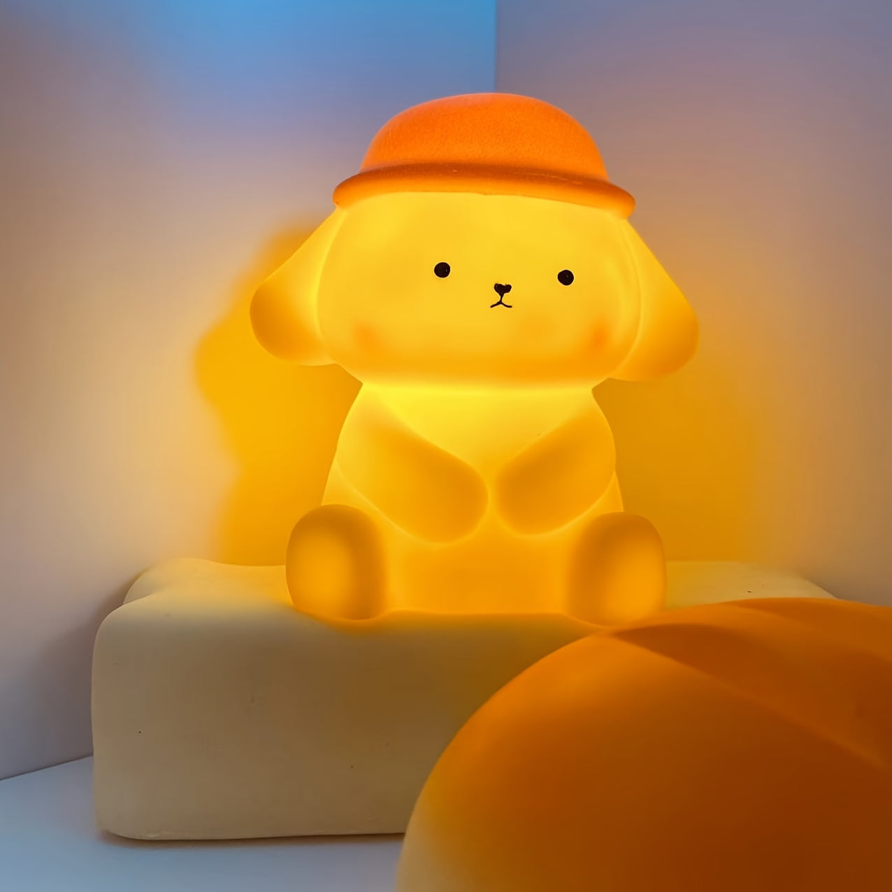 PuppyGlow Light - Petite lampe de nuit LED mignonne pour enfants