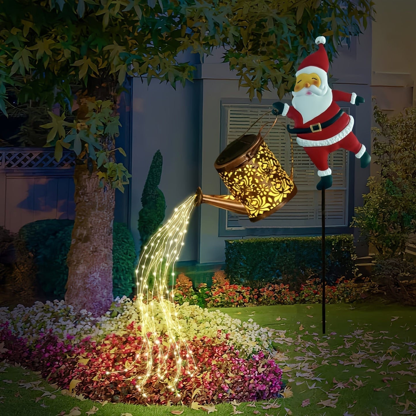 LumiFlow – Éclairage de jardin LED à énergie solaire Cascade