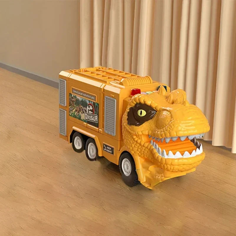 DinoRoar Truck - Véhicule aventure dinosaurien pliable