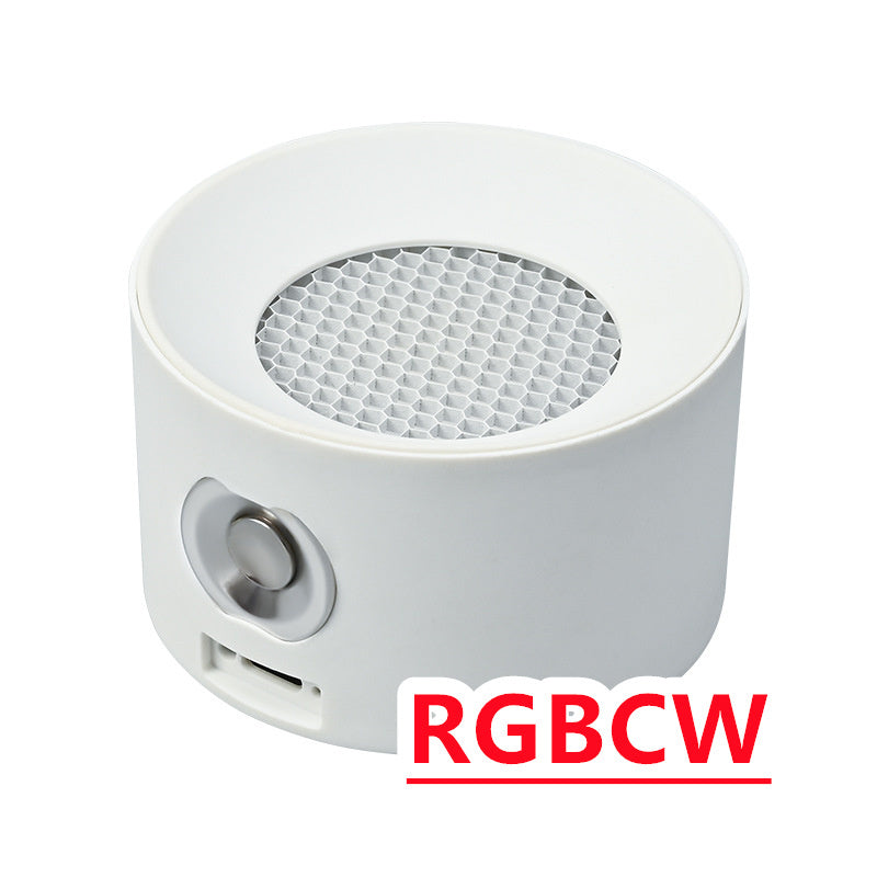 360 Rotation 2-en-1 Têtes doubles Lampe de table alimentée par batterie